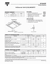 DataSheet Si7454DP pdf