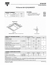 DataSheet Si7461DP pdf