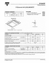 DataSheet Si7463DP pdf