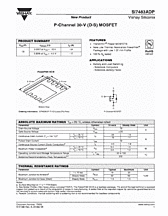 DataSheet Si7483ADP pdf