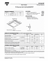 DataSheet Si7491DP pdf