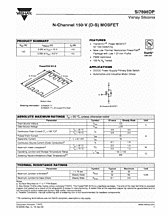 DataSheet Si7898DP pdf