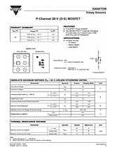 DataSheet Si8407DB pdf