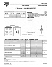 DataSheet Si8417DB pdf