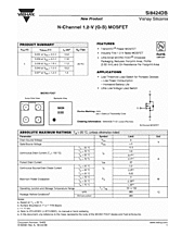 DataSheet Si8424DB pdf