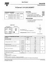 DataSheet Si8435DB pdf