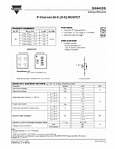 DataSheet Si8445DB pdf