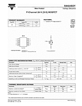 DataSheet Si9424BDY pdf