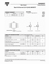 DataSheet Si9926BDY pdf