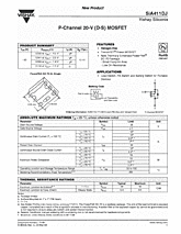 DataSheet SiA411DJ pdf