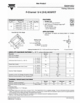 DataSheet SiA413DJ pdf