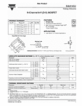 DataSheet SiA414DJ pdf