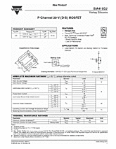 DataSheet SiA415DJ pdf