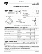 DataSheet SiB415DK pdf