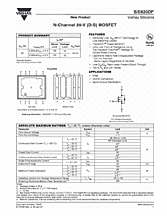 DataSheet SiE820DF pdf