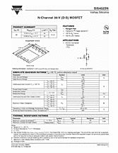 DataSheet SiS402DN pdf