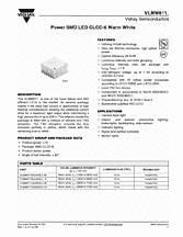 DataSheet VLMW611BADA pdf