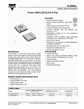 DataSheet VLMW84DBFA pdf