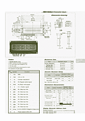 DataSheet WH1602J pdf