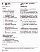 DataSheet XC9572XL pdf