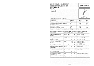 DataSheet ZVN2106A pdf