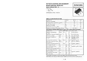 DataSheet ZVN2120G pdf