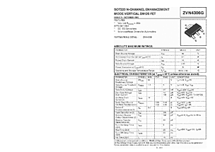 DataSheet ZVN4306G pdf