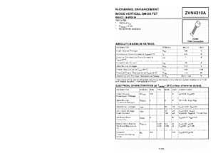 DataSheet ZVN4310A pdf