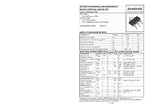 DataSheet ZVN4310G pdf