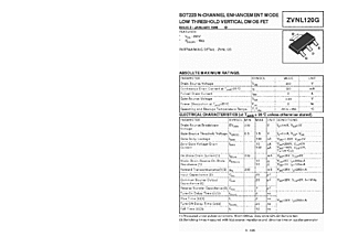 DataSheet ZVNL120G pdf