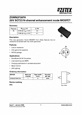 DataSheet ZXMN2F30FH pdf