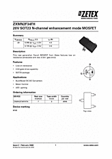 DataSheet ZXMN2F34FH pdf