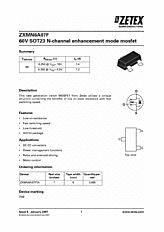 DataSheet ZXMN6A07F pdf