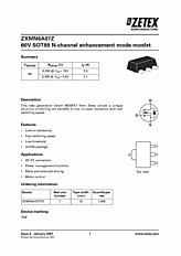 DataSheet ZXMN6A07Z pdf