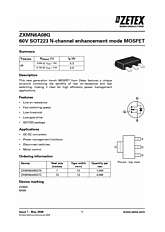 DataSheet ZXMN6A08G pdf