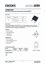 DataSheet ZXMN6A08K pdf