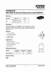 DataSheet ZXMN6A25K pdf