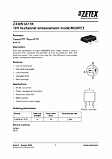 DataSheet ZXMN7A11K pdf