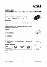 DataSheet ZXMP2120FF pdf