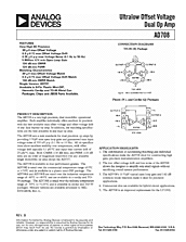 DataSheet AD708AH pdf