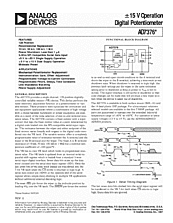 DataSheet AD7376 pdf