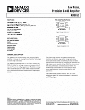 DataSheet AD8655 pdf