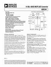 DataSheet AD9244 pdf