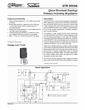 DataSheet STR-W6765 pdf