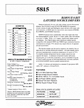 DataSheet UCN5815A pdf