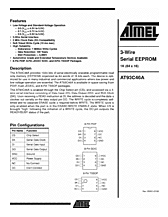 DataSheet AT93C46A pdf