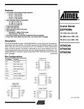 DataSheet AT93C66 pdf