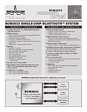 DataSheet BCM2033 pdf