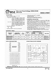 DataSheet BS62LV8001 pdf