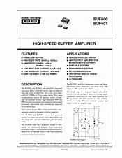 DataSheet BUF600 pdf